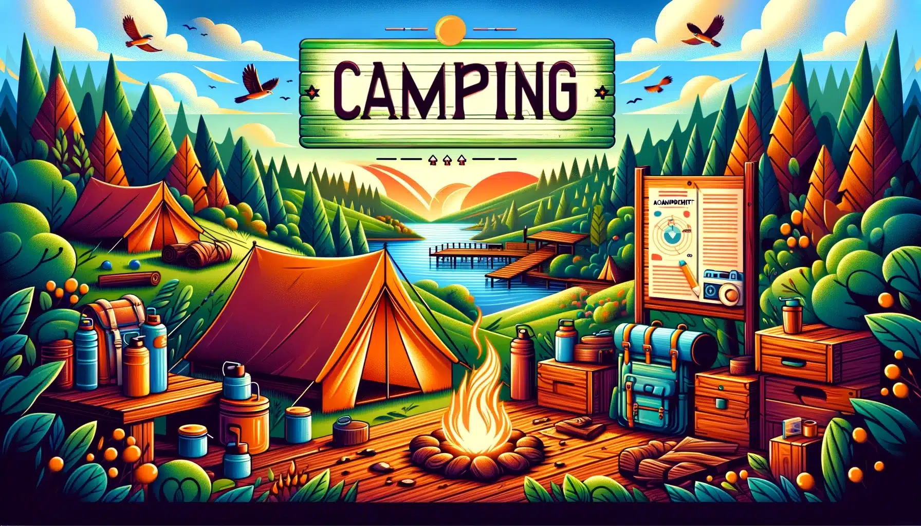 preparação para acampamento, dicas de acampamento, técnicas de acampamento, segurança em acampamento, treinamento para desbravadores