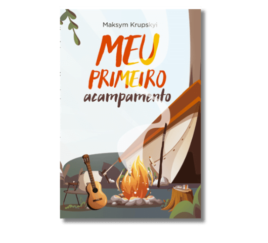 capa livro meu primeiro acampamento