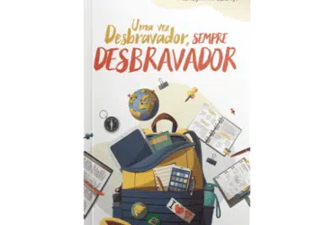 capa do livro, uma vez desbravador, sempre desbravador
